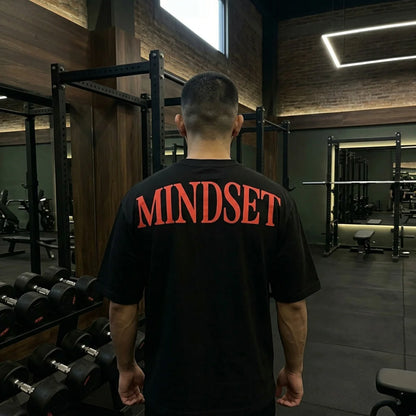 Playera oversize 'MINDSET' Devil