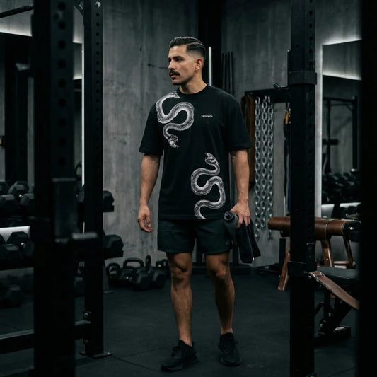 Playera oversize SERPENT