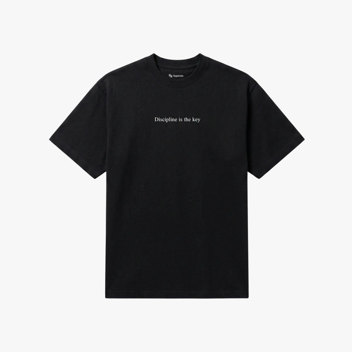 Playera Oversize 'Discipline is the key'