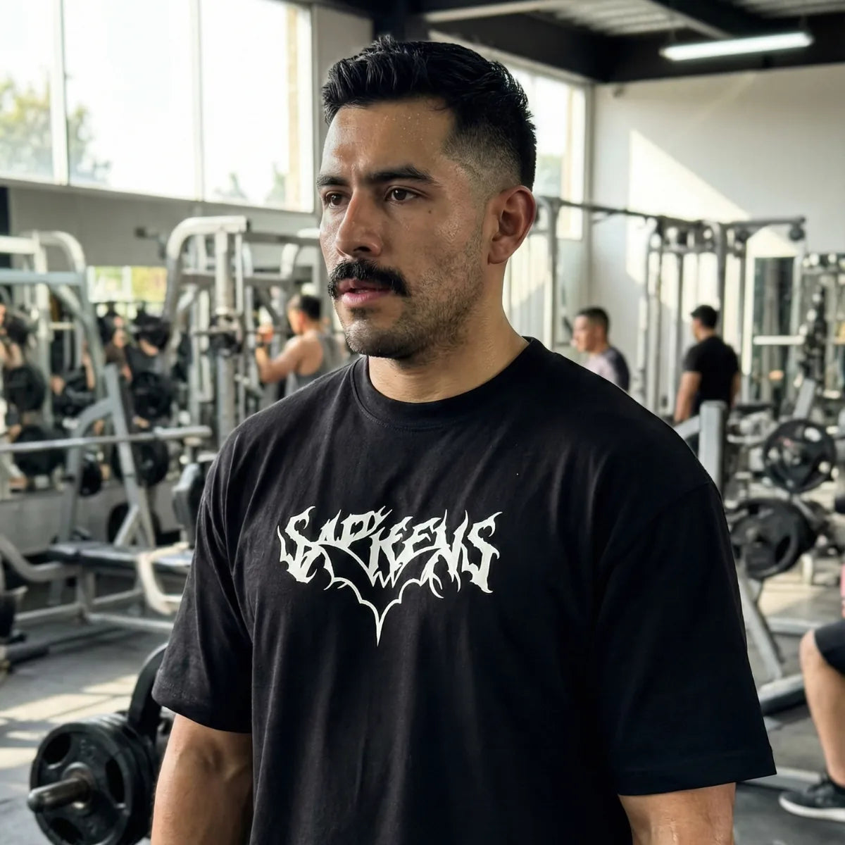Playera oversize 'GOTHAM'