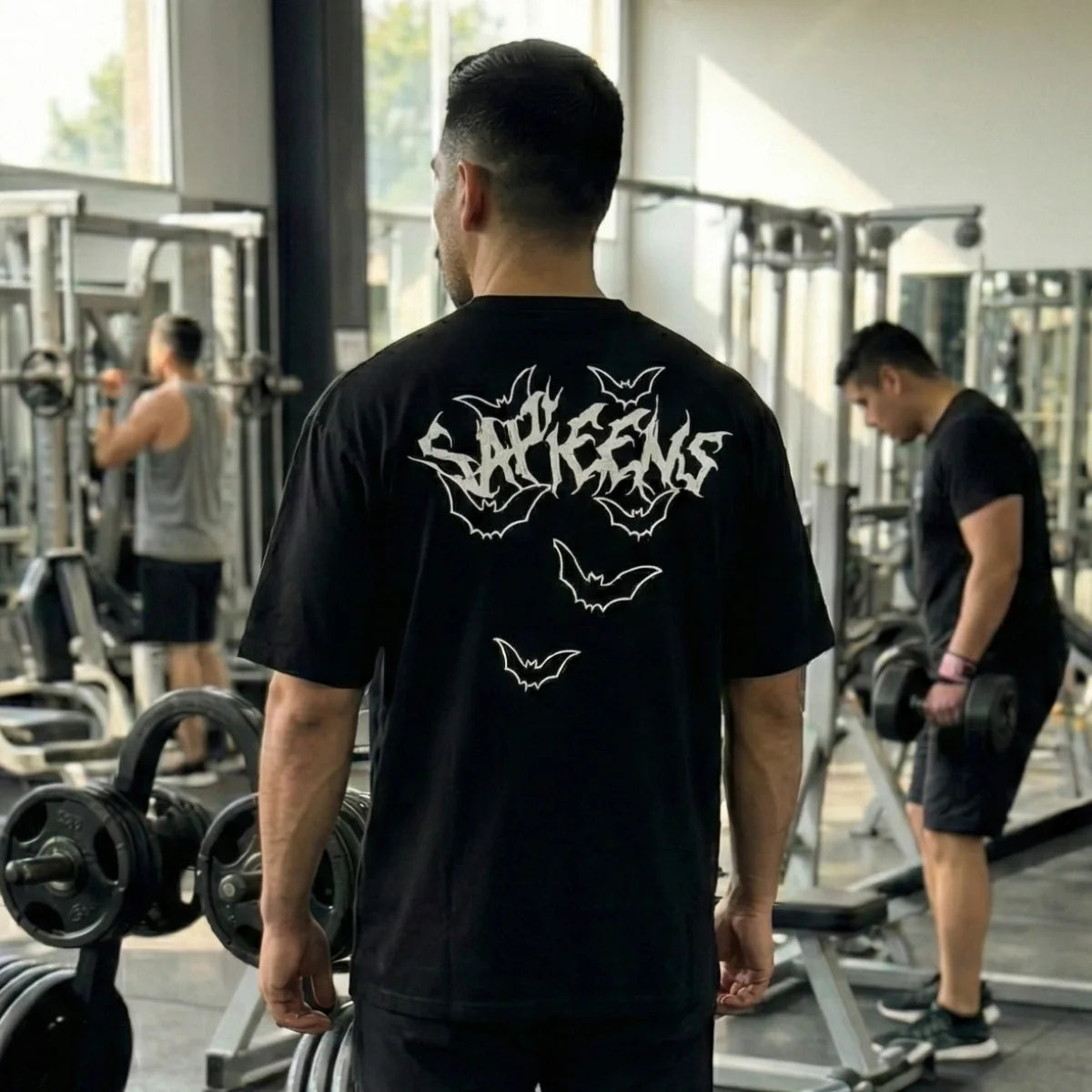 Playera oversize 'GOTHAM'