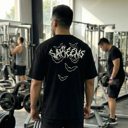 Playera oversize 'GOTHAM'