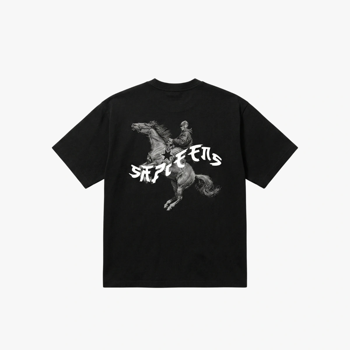 Playera oversize 'EL SHERIFF'