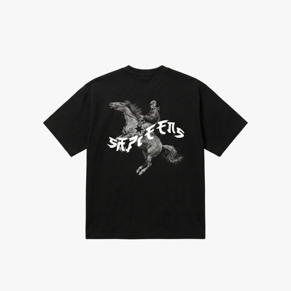 Playera oversize 'EL SHERIFF'
