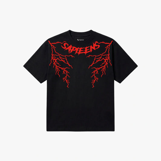 Playera oversize 'TESLA'