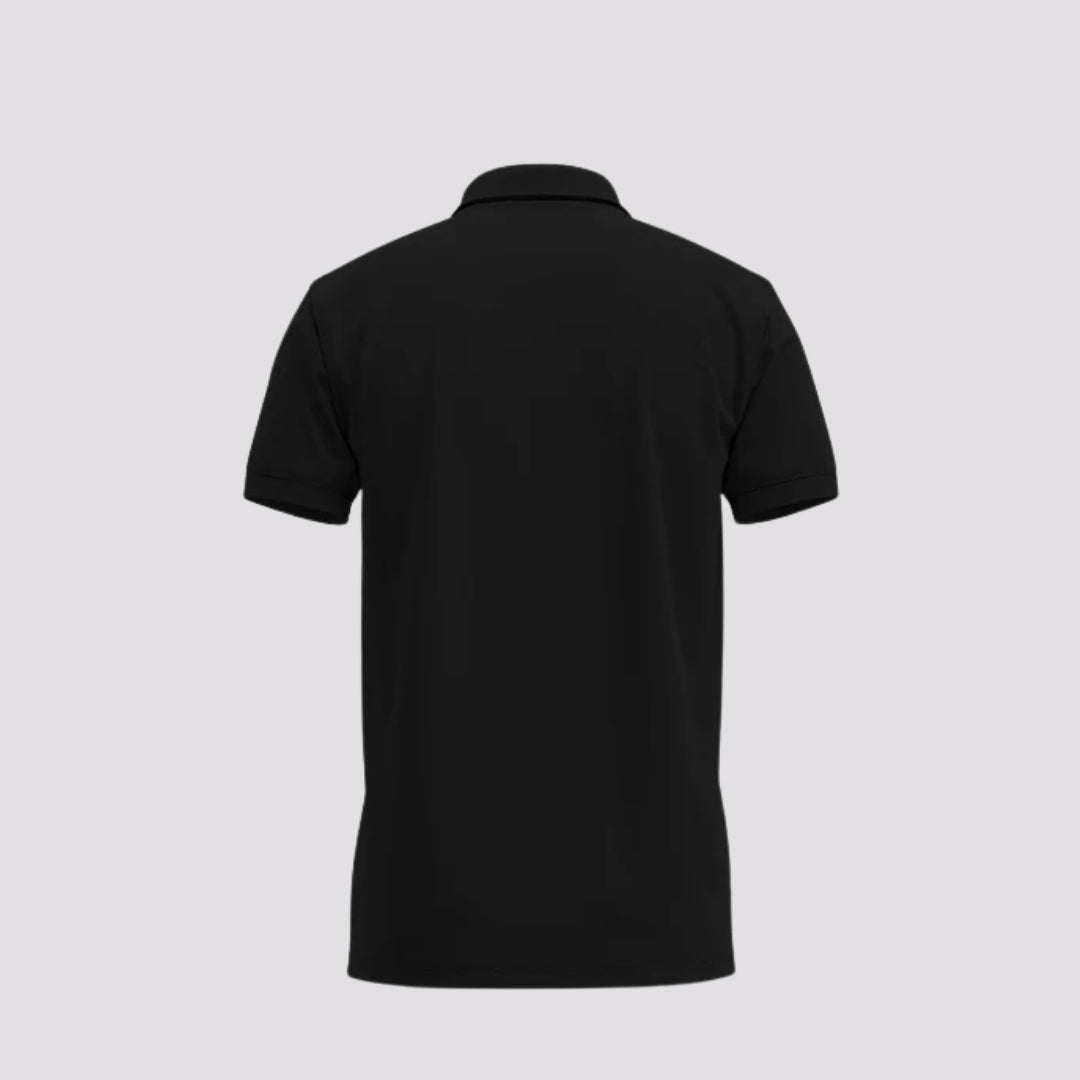 Polo SULTÁN (negro) para hombre – Corte Slim Fit 100% Algodón