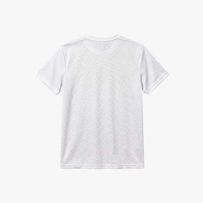 Training Tee 'MONOGRAM' Blanca | Ajuste pecho-brazo | Tela Sport-Dry